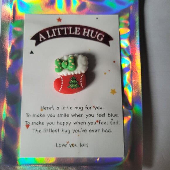 Set of 5 Christmas "A Little Hug" - Picture 4 of 5